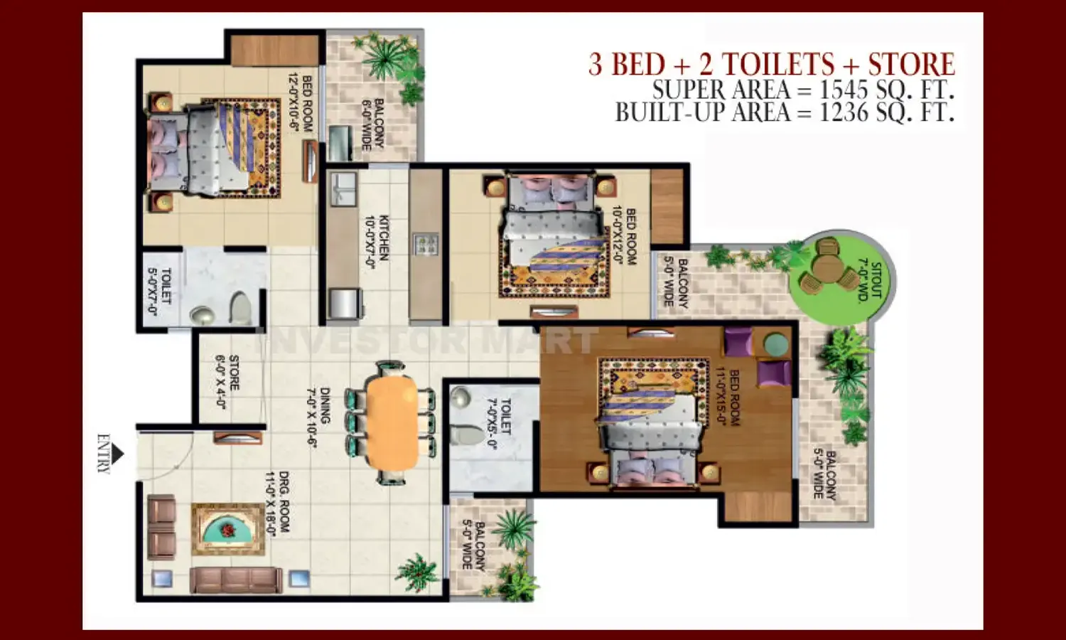 Grand Ajnara Heritage floor plan